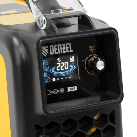 Аппарат инвертор. дуговой сварки DENZEL SDM-220 Top, 220 А, ПВ 60%