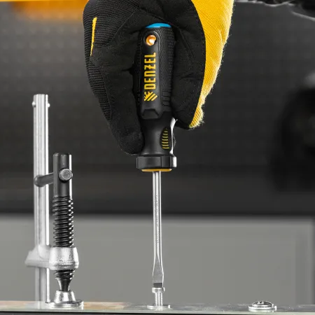 Набор отверток DENZEL 5 шт., PH+SL, S2, 3к рукоятка