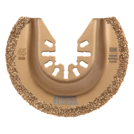 Насадка для МФИ DENZEL 782325 режущая полукруг, HM, по плитке, 63 мм