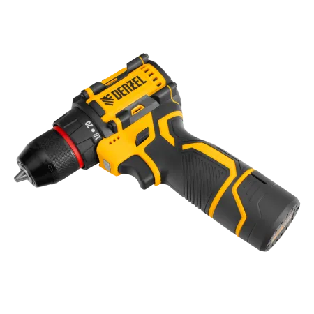 Дрель-шуруповерт аккумуляторная бесщет. DENZEL CDH-BL-12, Li-Ion, 12 В