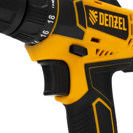 Дрель-шуруповерт аккумуляторная DENZEL CDL-18-0, Li-Ion, 18 В