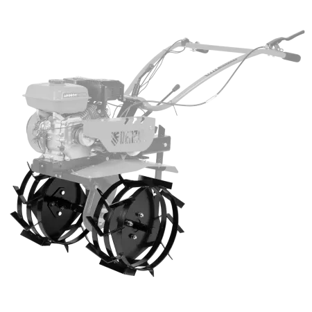 Грунтозацепы DENZEL 425/200 мм, посадка круг 30 мм, комплект 2 шт