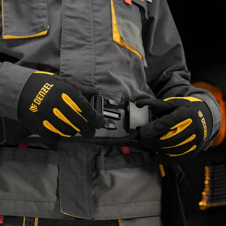 Пояс монтажника, сумки поясные, кобура для шуруповерта DENZEL