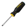 Отвертка DENZEL SL5x75 мм, S2, 3к рукоятка