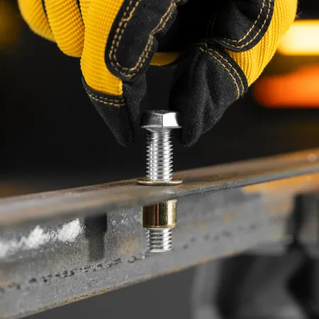 Заклепки резьбовые DENZEL стальные, оцинкованные, М10, пластиковый кейс, 35 шт.