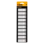Бита DENZEL PZ2х50, сталь S2, 10 шт., круглый профиль, отрывная упаковка, , Е 6,3