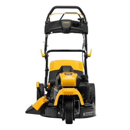 Газонокосилка бензиновая DENZEL GLT-460SP-T, Trike 150 см3, 46 см, привод, панель, 60л