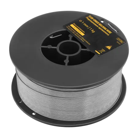 Порошковая проволока Denzel Е71TGS, диам. 1 мм, 1 кг, диам. катушки D100