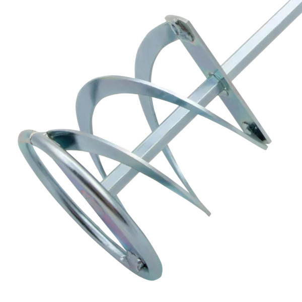 Миксер для красок и штукатурных смесей DENZEL 848447, 80 x 400 мм, шестигранный хвостовик