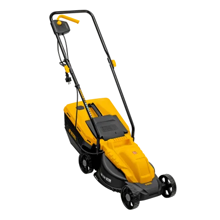 Газонокосилка электрическая DENZEL GM-1100, 1100 Вт, шир. 32 см, 3 уров., травосб. 30 л