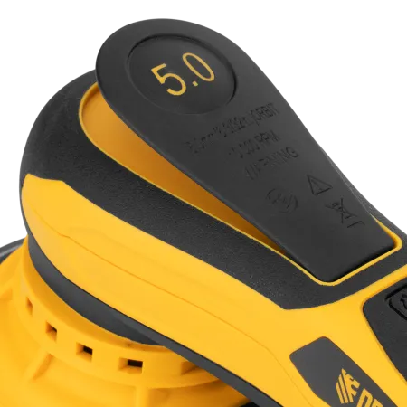 Машина шлифовальная орбитальная бесщет DENZEL OS-150-BL, 350 Вт, 4000-10000 об/мин