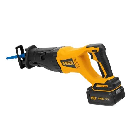 Пила сабельная аккумуляторная бесщет DENZEL BRC-120, 18В Li-Ion