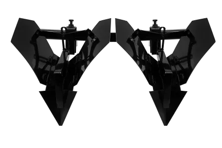 Окучник DENZEL 2-рядный, без сцепки