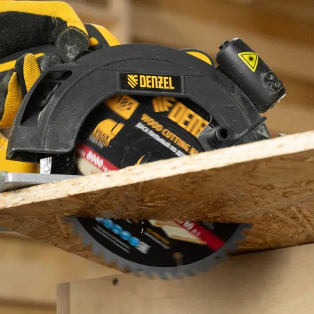 Пильный диск по дереву DENZEL ф185 х 20 мм, 48 зубьев, тонкий