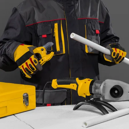 Аппарат для сварки пластиковых труб DENZEL X-PRO DWP-2000, 2000 Вт, 300 град, 20-63 мм