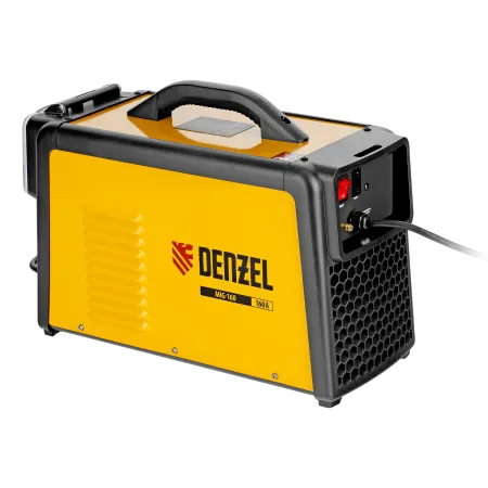 Аппарат инвертор. полуавтомат. сварки DENZEL MIG-160, 160 А, ПВ 60%, катушка 5 кг