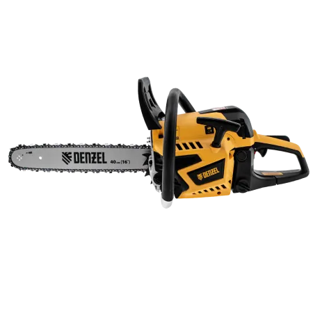 Пила цепная бензиновая DENZEL DS-4516, шина 40 см, 45 см3, 2,5 л.с, шаг 0,325, 64 звена