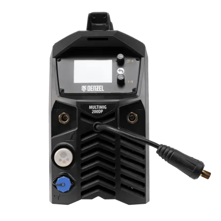 Аппарат инвертор. полуавтомат. сварки DENZEL MultiMIG-200DP Synergy Double Pulse, 200 А, ПВ 80%