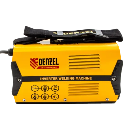 Аппарат инверторный дуговой сварки DENZEL DS-230 Compact, 230 А, ПВ 70%, 1.6-5 мм