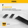 Лезвия DENZEL 18 мм, сталь SK4 - 0,5 мм, супер острые, 5 штук