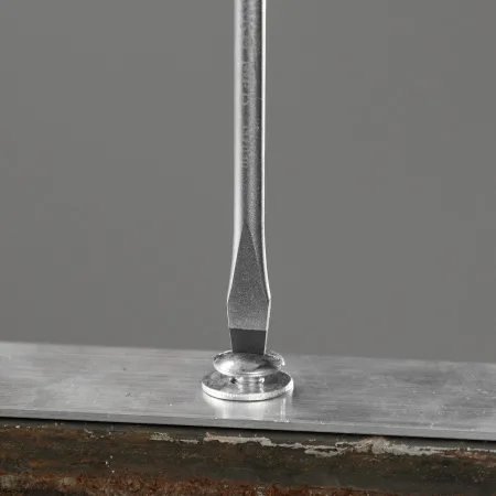 Отвертка DENZEL SL6x100 мм, S2, 3к рукоятка