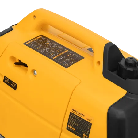 Инверторный генератор DENZEL GT-2200iS, 2.2 кВт, 230 В, бак 4 л, ручной старт