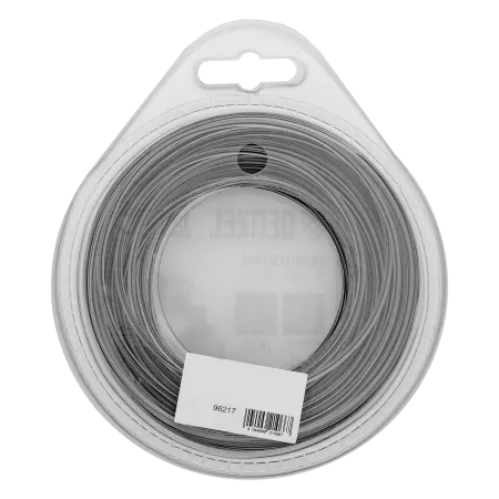 Леска для триммера DENZEL 96217 двухкомпонентная звезда, 2,4мм х 15м, блистер EXTRA CORD