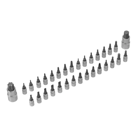 Набор инструментов DENZEL 1/2", 3/8", 1/4", CrV, S2, пластиковый кейс, 232 предмета
