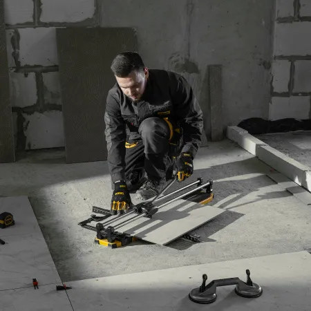 Плиткорез DENZEL 800х14мм, цельнометал. напр., каретка на подш., стальная станина, рукоятка-пенал