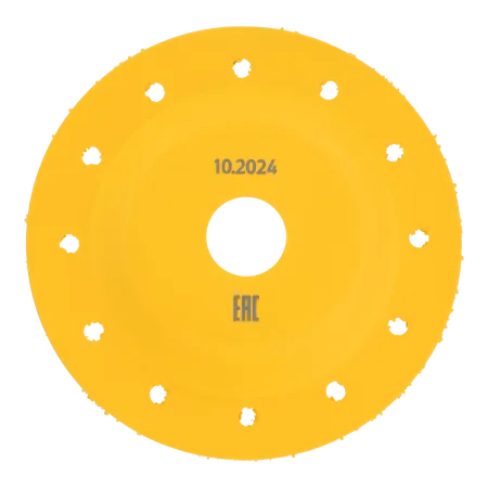 Чашка твердосплавная зачистная DENZEL, 125 мм, Плоская, среднее зерно #16