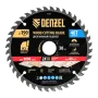 Пильный диск по дереву DENZEL с гвоздями, ф190 х 30 мм, 40 зубов