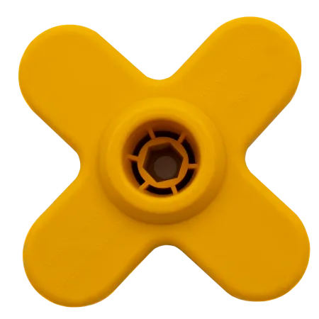 Триммерная головка DENZEL 96362, универсальная, гайка М10 x 1.25 левая