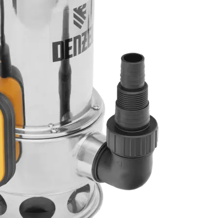 Дренажный насос DENZEL DPL800X, 800 Вт, подъем 7 м, 16500 л/ч      