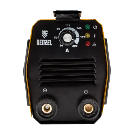 Аппарат инверторный дуговой сварки DENZEL DS-200 Compact, 200 А, ПВ 70%, 1.6-5 мм