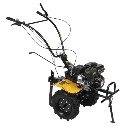 Мотоблок DPT-270X, 7 л.с., диск.сцеп, шир 90 см, глуб 35 см,фрез 3х4,ВОМ,скор 2В/1Н,кол 8" Denzel