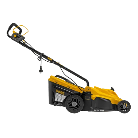 Газонокосилка электрическая DENZEL GM-1300, 1300 Вт, шир. 32 см, 5 уров., травосб. 35 л