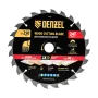 Пильный диск по дереву DENZEL ф250 х 30 мм, 24 зубьев