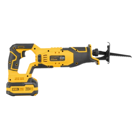 Пила сабельная аккумуляторная DENZEL RS-180,  Li-Ion, 20 В