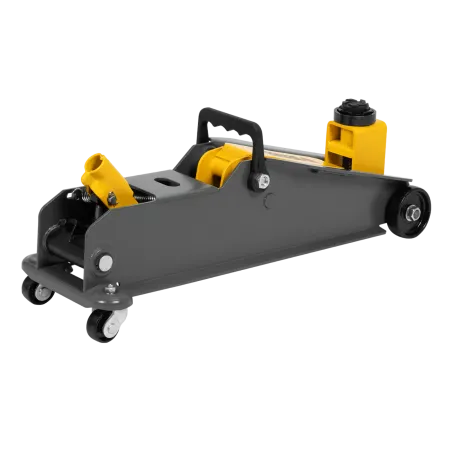 Домкрат гидравлический подкатной с фиксатором DENZEL 3 т, 190-532 мм, SUV