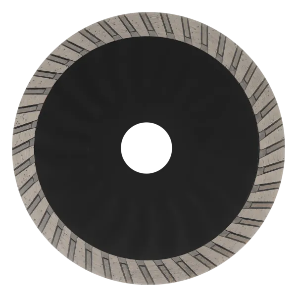 Диск алмазный отрезной DENZEL ф125 х 22,2 мм, Турбо, сухое резание, HWD92