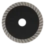 Диск алмазный отрезной DENZEL ф125 х 22,2 мм, Турбо, сухое резание, HWD92