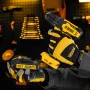 Дрель-шуруповерт аккумуляторная DENZEL CDQ-20, Li-Ion, 20 В