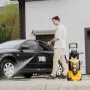 Моечная машина высокого давления DENZEL R-180D, 2200 Вт, 180 бар, 380 л/ч, с барабаном