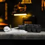 Шнур сетевой Energy Series DENZEL, ПВС, 3 м, 2 x 1,5 мм, с неразборной вилкой, белый