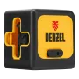Лазерный уровень  DENZEL DQB, 30 м, зеленый луч, батарейки, сумка