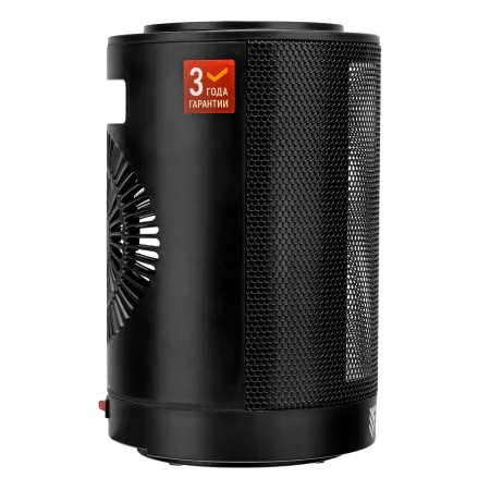 Тепловентилятор керамический DENZEL DTFC-1200S, вращение, 3 реж., вент., нагрев 600/1200 Вт