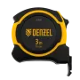 Рулетка DENZEL 3м х 16мм, двухкомп. корпус, магнитный обрезиненный зацеп