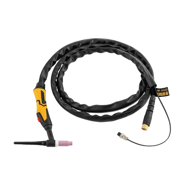 Горелка сварочная TIG DENZEL WP26, разъем 2 пина, 3 метра