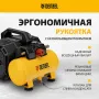 Компрессор DENZEL DLS750/6 безмасляный малошумный 750 Вт, 140 л/мин,ресивер 6 л