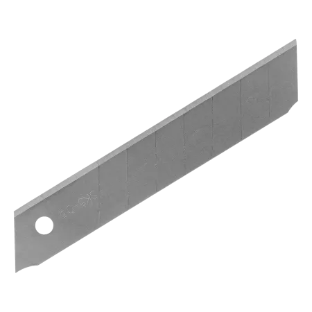 Лезвия DENZEL 18 мм, сталь SK5 - 0,5 мм, 10 штук